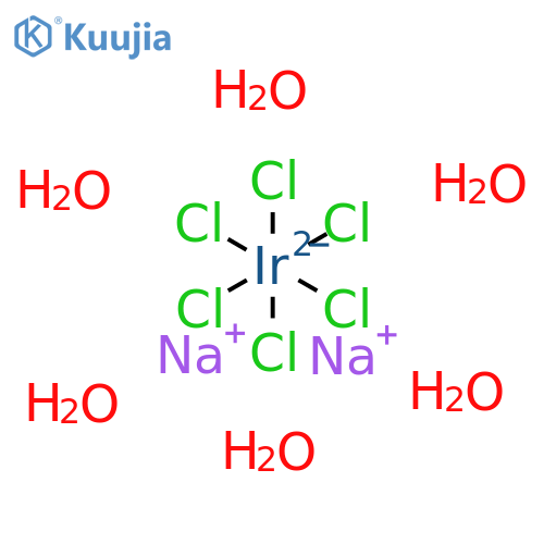 Iridate(2-),hexachloro-, sodium (1:2), (OC-6-11)- structure