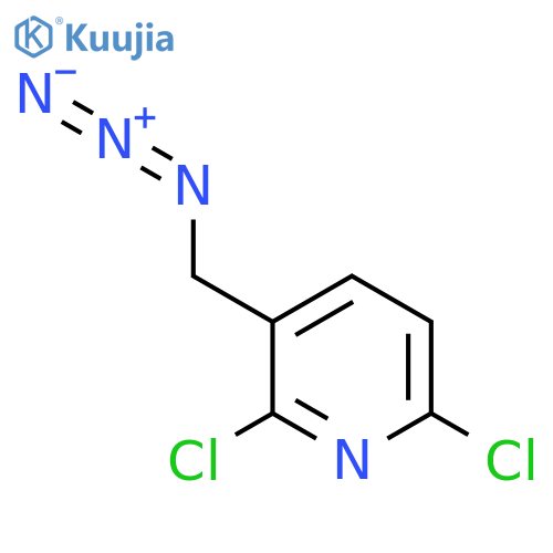 3-(Azidomethyl)-2,6-dichloropyridine structure