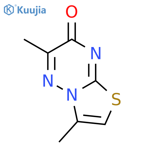3,6-Dimethyl-7H-thiazolo[3,2-b][1,2,4]triazin-7-one structure