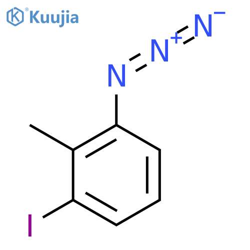 1-Azido-3-iodo-2-methylbenzene structure