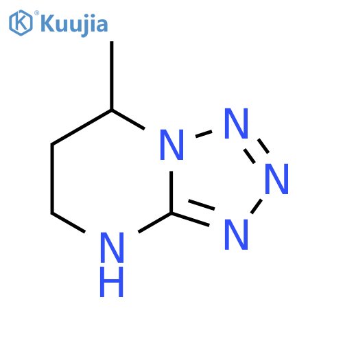 7-methyl-4H,5H,6H,7H-1,2,3,4tetrazolo1,5-apyrimidine structure