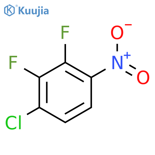 1-Chloro-2,3-difluoro-4-nitrobenzene structure