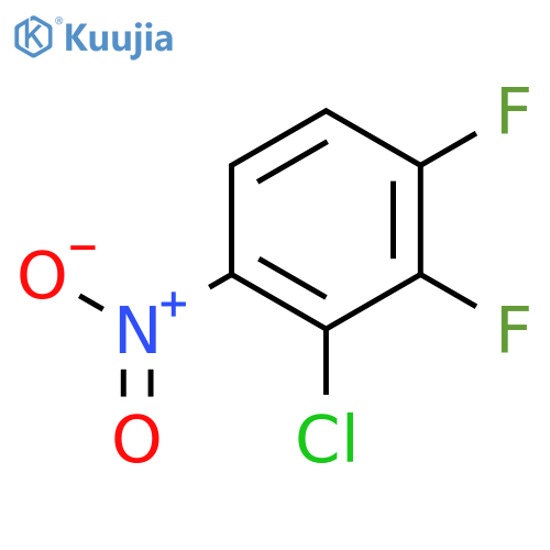 2-Chloro-3,4-difluoronitrobenzene structure