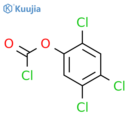 2,4,5-trichlorophenyl chloroformate structure