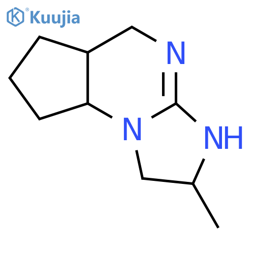 11-methyl-1,8,10-triazatricyclo7.3.0.0,2,6dodec-9-ene structure