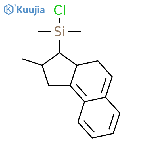 Silane, chlorodimethyl(tetrahydro-2-methylbenz[e]inden-3-yl)- structure