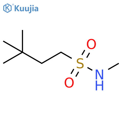 1-Butanesulfonamide, N,3,3-trimethyl- structure