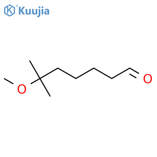 6-methoxy-6-methylheptanal structure