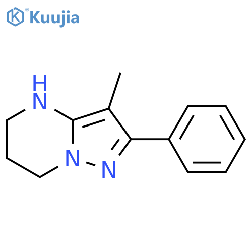 3-methyl-2-phenyl-4H,5H,6H,7H-pyrazolo1,5-apyrimidine structure