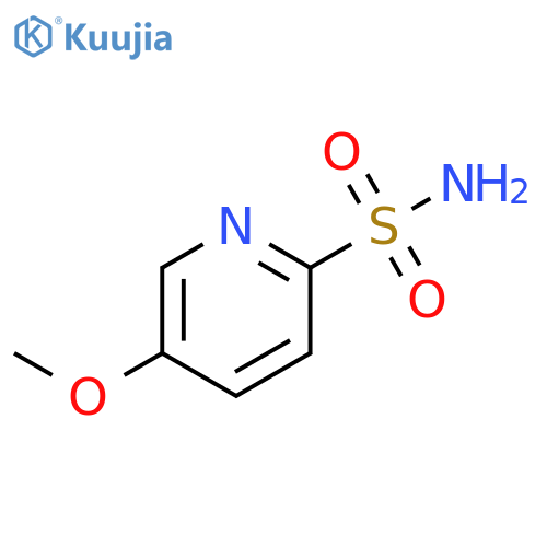 5-methoxypyridine-2-sulfonamide structure