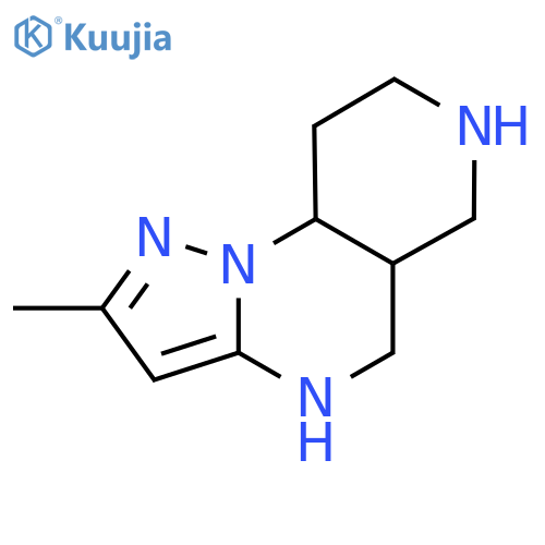 4-methyl-2,3,7,11-tetraazatricyclo7.4.0.0,2,6trideca-3,5-diene structure