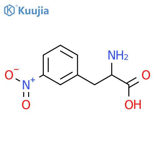(R)-2-Amino-3-(3-nitrophenyl)propanoic acid structure