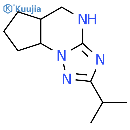 11-(propan-2-yl)-1,8,10,12-tetraazatricyclo7.3.0.0,2,6dodeca-9,11-diene structure