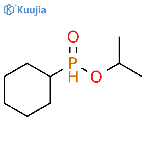 Phosphinic acid, cyclohexyl-, 1-methylethyl ester structure
