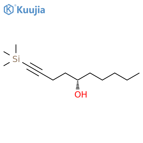 1-Decyn-5-ol, 1-(trimethylsilyl)-, (5S)- structure