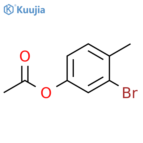 3-Bromo-4-methylphenyl acetate structure