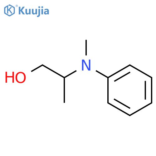 1-Propanol, 2-(methylphenylamino)- structure