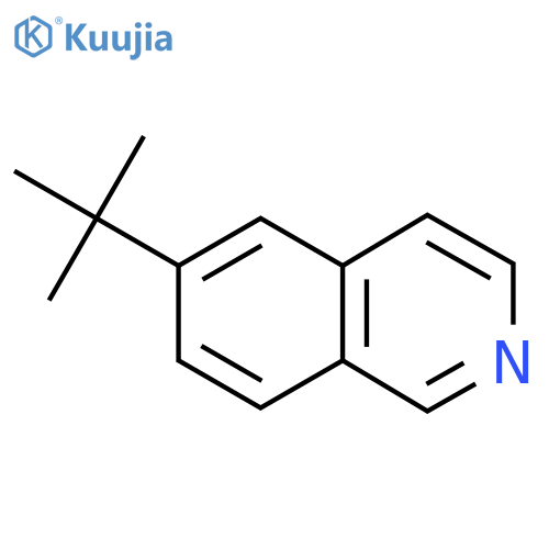 6-Tert-butylisoquinoline structure
