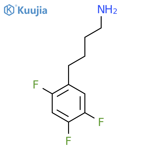 4-(2,4,5-Trifluorophenyl)butan-1-amine structure