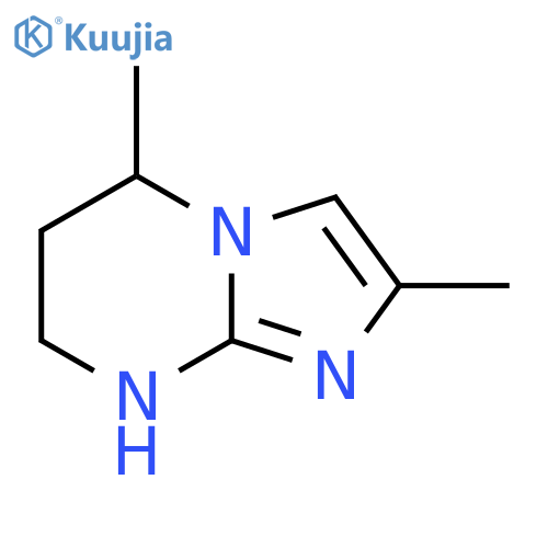 2,5-dimethyl-5H,6H,7H,8H-imidazo1,2-apyrimidine structure