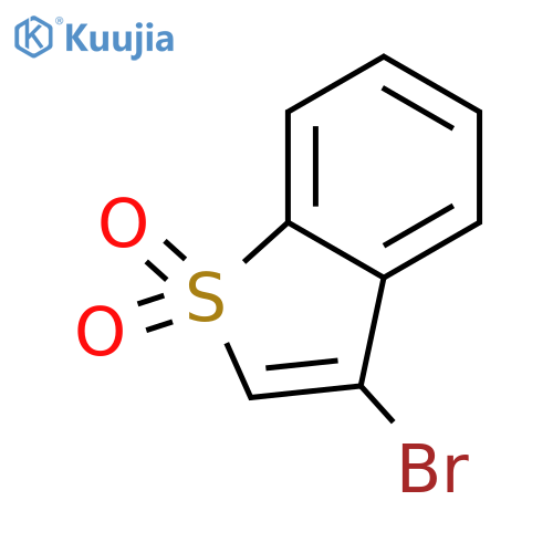 3-Bromo-1-benzothiophene 1,1-dioxide structure