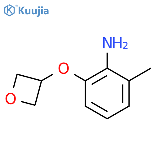 2-Methyl-6-(oxetan-3-yloxy)aniline structure