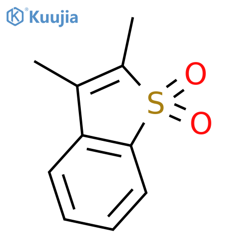 Benzo[b]thiophene, 2,3-dimethyl-, 1,1-dioxide structure