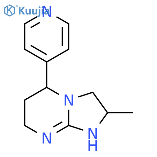 4-{2-methyl-2H,3H,5H,6H,7H,8H-imidazo1,2-apyrimidin-5-yl}pyridine structure