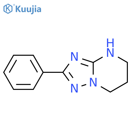2-phenyl-4H,5H,6H,7H-[1,2,4]triazolo[1,5-a]pyrimidine structure