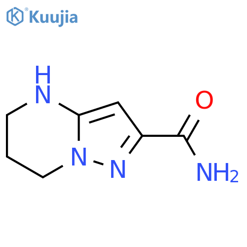 4H,5H,6H,7H-pyrazolo1,5-apyrimidine-2-carboxamide structure