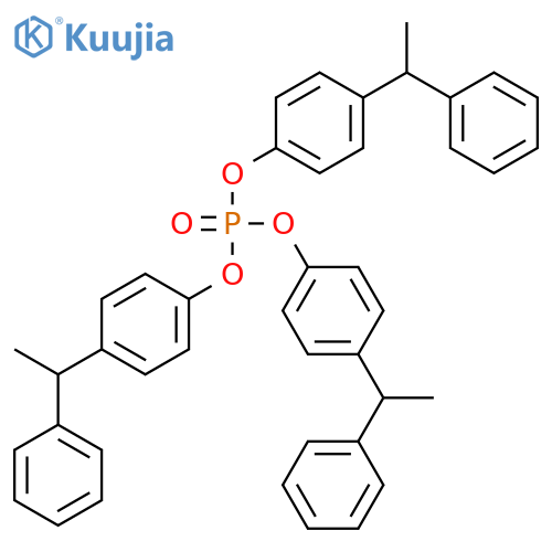 Phenol,4-(1-phenylethyl)-, phosphate (3:1) (9CI) structure