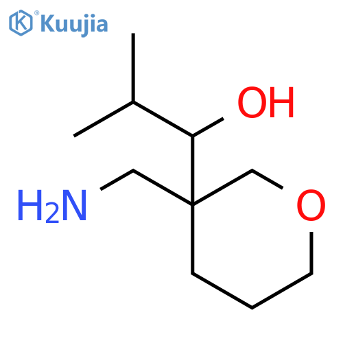 2H-Pyran-3-methanol, 3-(aminomethyl)tetrahydro-α-(1-methylethyl)- structure