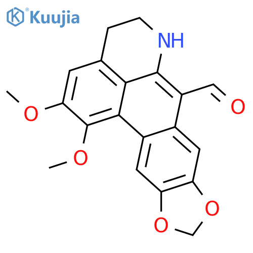 7-Formyldehydronornantentine structure