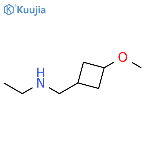 ethyl(3-methoxycyclobutyl)methylamine structure