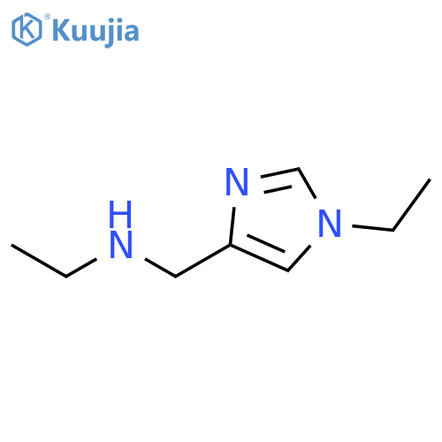 1H-Imidazole-4-methanamine, N,1-diethyl- structure