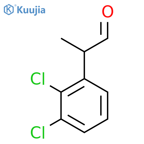 2-(2,3-dichlorophenyl)propanal structure