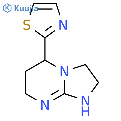 2-{2H,3H,5H,6H,7H,8H-imidazo1,2-apyrimidin-5-yl}-1,3-thiazole structure