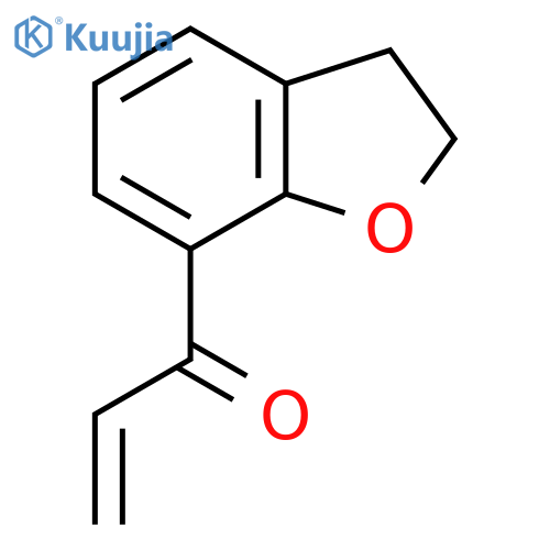 1-(2,3-dihydro-1-benzofuran-7-yl)prop-2-en-1-one structure