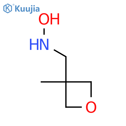 N-(3-methyloxetan-3-yl)methylhydroxylamine structure