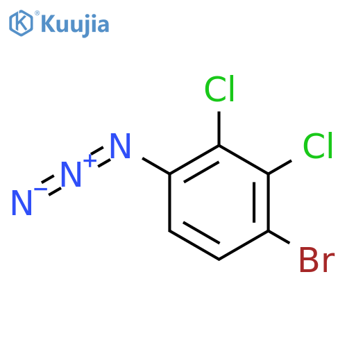 1-Azido-4-bromo-2,3-dichlorobenzene structure