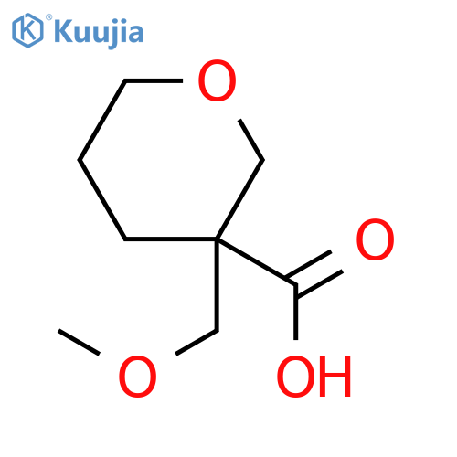 2H-Pyran-3-carboxylic acid, tetrahydro-3-(methoxymethyl)- structure
