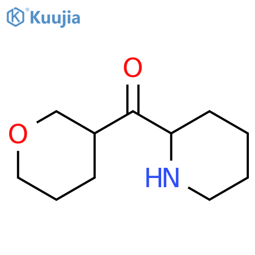 Piperidin-2-yl-(tetrahydro-pyran-3-yl)-methanone structure