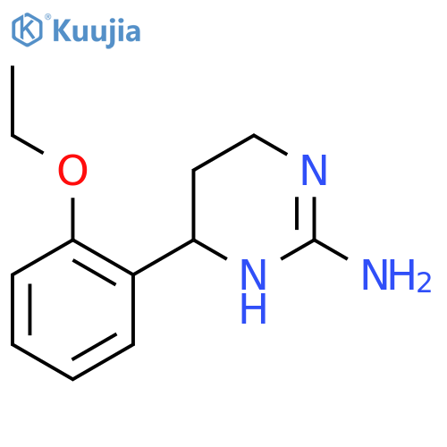 6-(2-ethoxyphenyl)-1,4,5,6-tetrahydropyrimidin-2-amine structure