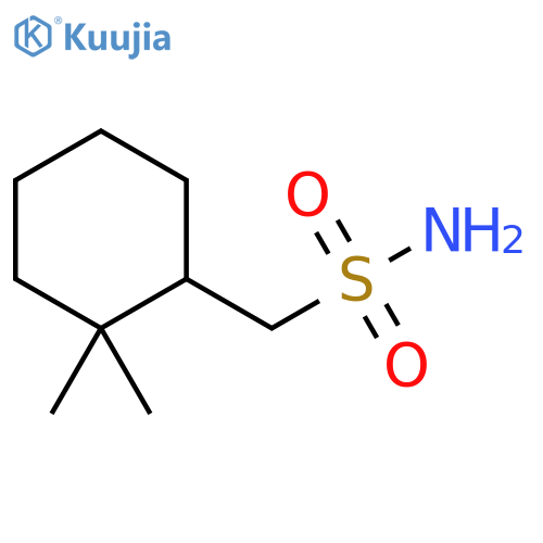 (2,2-dimethylcyclohexyl)methanesulfonamide structure