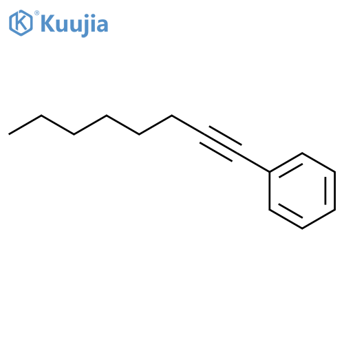 Benzene, 1-octyn-1-yl- structure