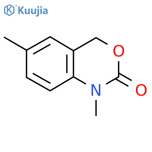 1,6-Dimethyl-1H-benzo[D][1,3]oxazin-2(4H)-one structure
