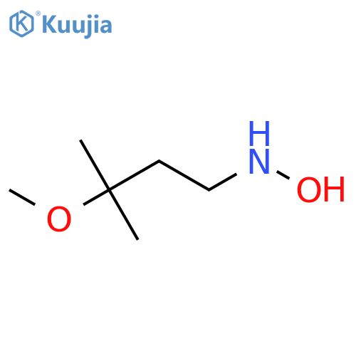 N-(3-methoxy-3-methylbutyl)hydroxylamine structure