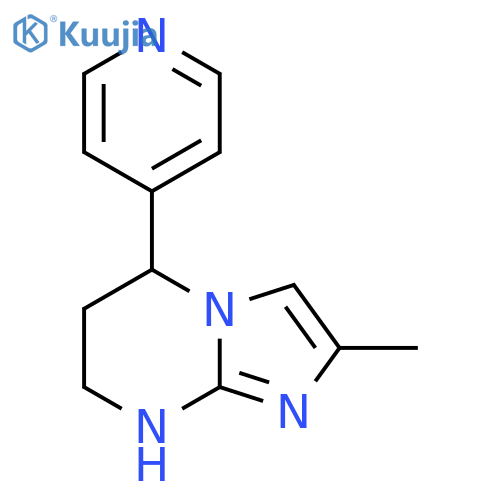 4-{2-methyl-5H,6H,7H,8H-imidazo1,2-apyrimidin-5-yl}pyridine structure
