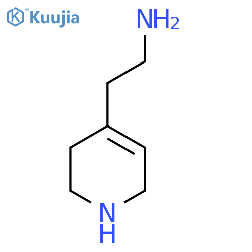 2-(1,2,3,6-Tetrahydropyridin-4-yl)ethan-1-amine structure