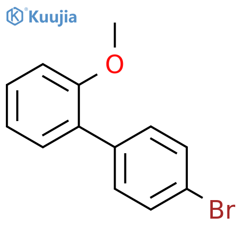 4'-Bromo-2-methoxy-1,1'-biphenyl structure